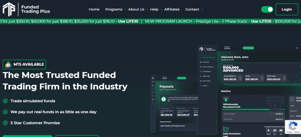 Funded Trading Plus