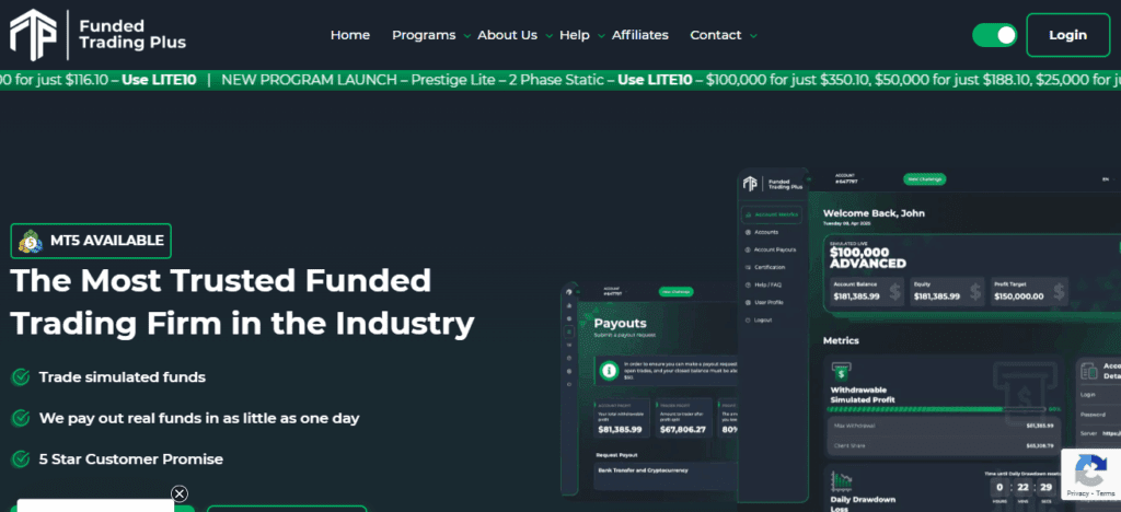 Funded Trading Plus