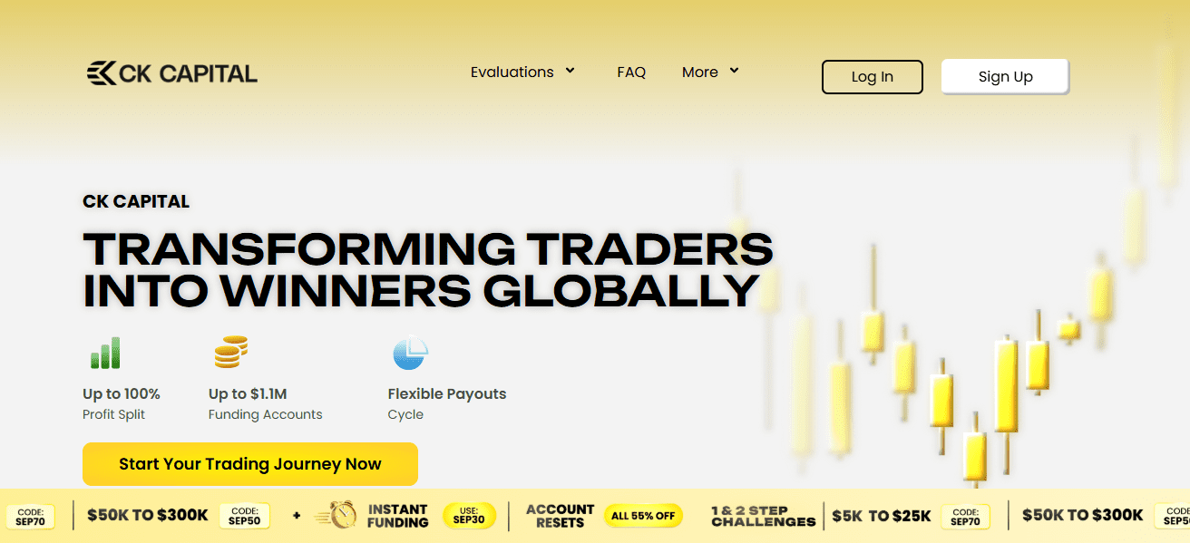 Ck Capital Prop Firm Review – UK-Based Funded Trading Platform