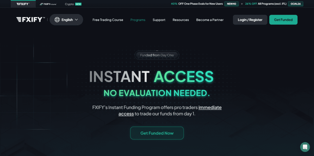 FXIFY Instant Funding