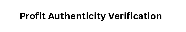 Profit Authenticity Verification