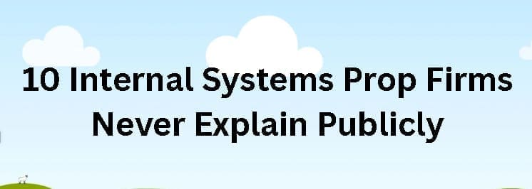 10 Internal Systems Prop Firms Never Explain Publicly
