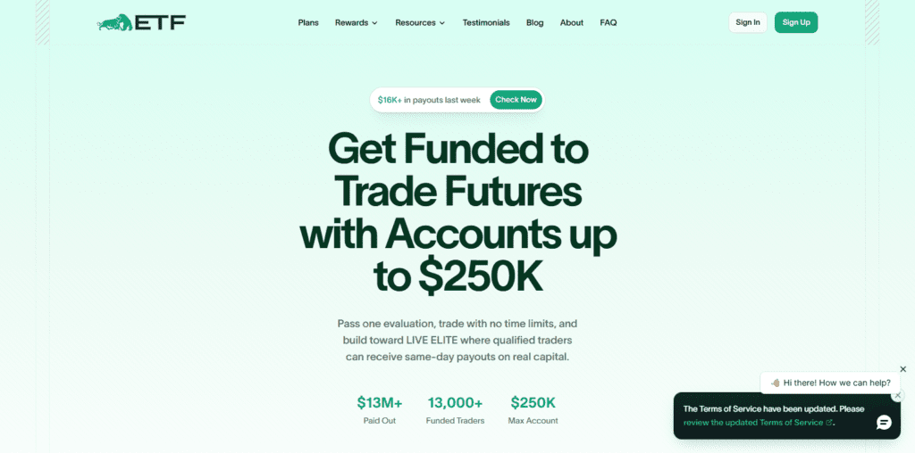 Elite Trader Funding
