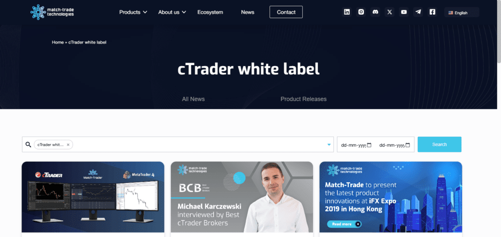 cTrader White Label by Spotware