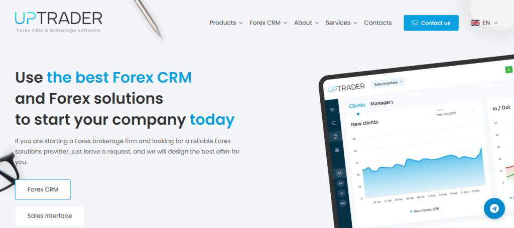 UpTrader CRM