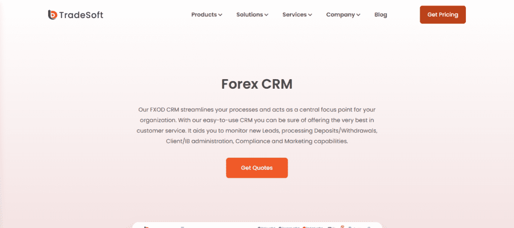 Trade Soft CRM