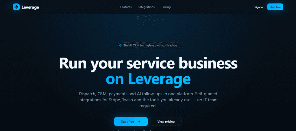 Leverate LXCRM