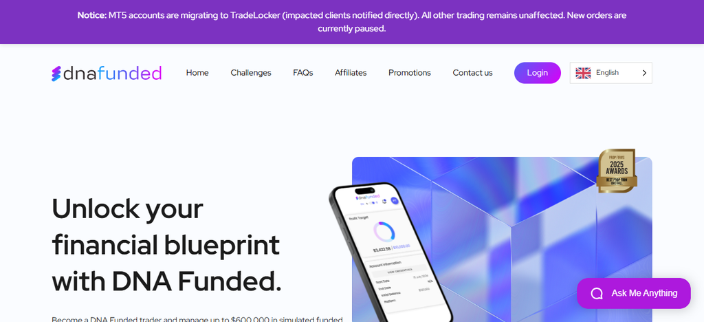 DNA Funded